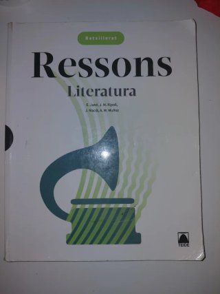 Ressons. Literatura 1 BATX