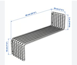 Lote 3 Estantes Metálicos IKEA