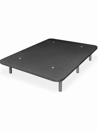 Base de cama 105 cm gris