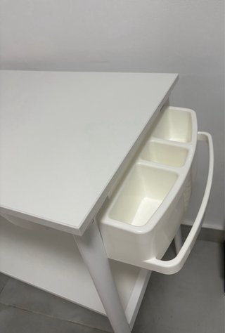 Mueble bañera cambiador bebé con ruedas