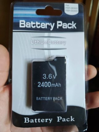 Batería PSP 2000/3000 2400mAh