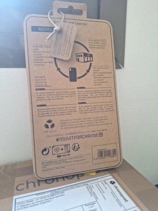 Funda Muvit iPhone XR 100% Reciclable