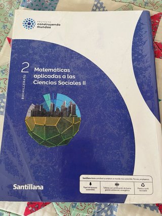 Matemáticas aplicadas a las Ciencias Sociales I...