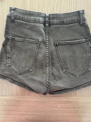 Pantalones cortos vaqueros negros