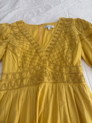 Vestido Pedro del Hierro amarillo Talla S/M