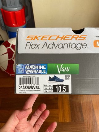 Skechers Hombre Talla 44 Azul Nuevas