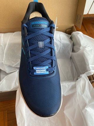 Skechers Hombre Talla 44 Azul Nuevas