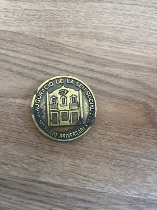 Moneda Inauguració Seu Social 1887