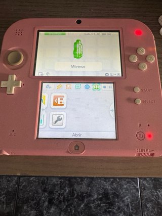 Nintendo 2DS Beige y Rojo