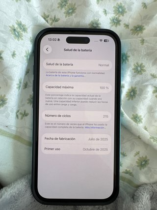 iPhone 16 Negro + 2 fundas gratis