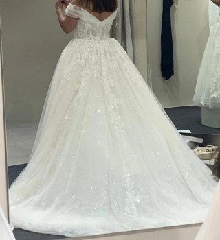 Vestido de Novia Corte Princesa. Temporada 2025