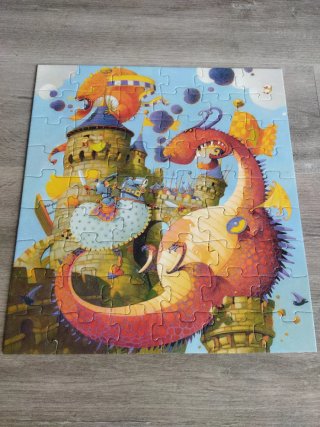 Puzzle Djeco Dragón 54 Piezas