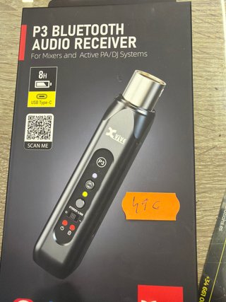 Receptor Bluetooth Xvive P3 para PA/DJ
