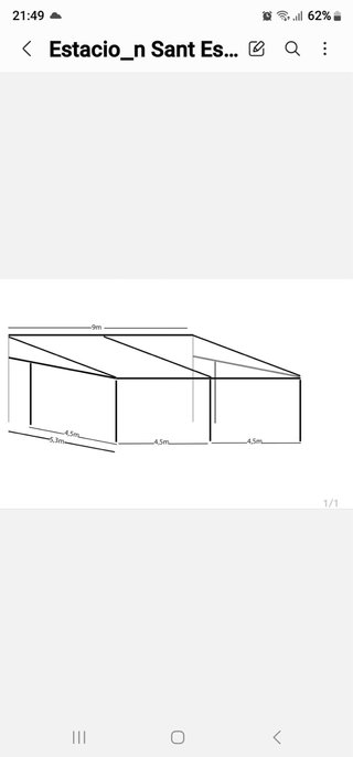 Carpa Comedor Exterior 45 m²