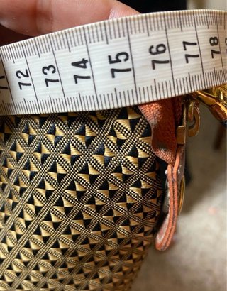 Bolso de viaje Dustin marrón y dorado