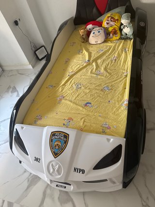 Cama Coche Policía NYPD + Secadora