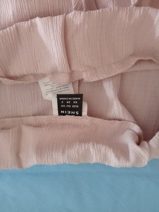 Pantalón rosa de mujer talla única