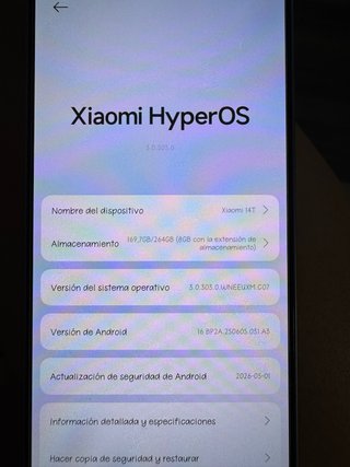 Xiaomi 14T Azul/Gris