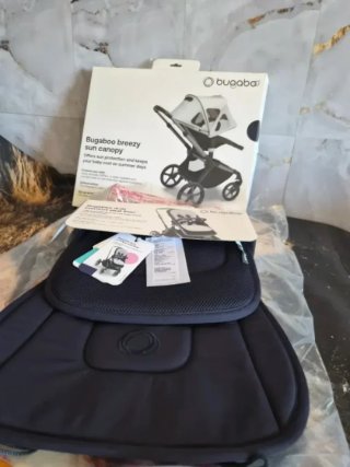 Conjunto bugaboo Fox 5 AZUL INDIGO fox/camaleón