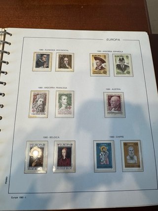 Colección Sellos España, Andorra, Guinea, Europa..