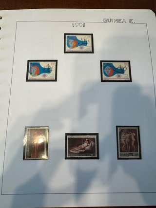 Colección Sellos España, Andorra, Guinea, Europa..