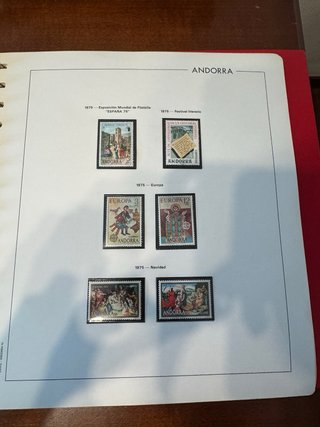 Colección Sellos España, Andorra, Guinea, Europa..