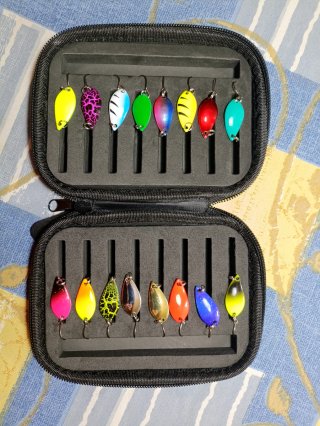 Completísimo lote de pesca.