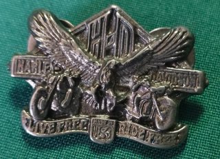 Lote 5 Pins Harley Davidson Vintage