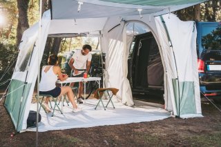 Avance furgoneta Quechua Van Connect Fresh