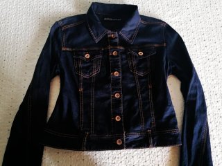 Chaqueta vaquera azul marino