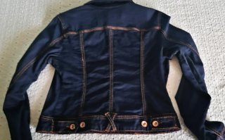 Chaqueta vaquera azul marino