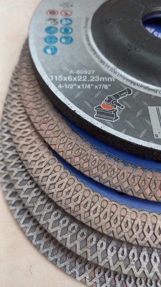 Radial Makita con discos