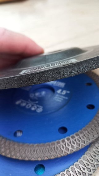 Radial Makita con discos