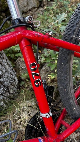 Bicicleta Trek 970 Singlestrack Roja