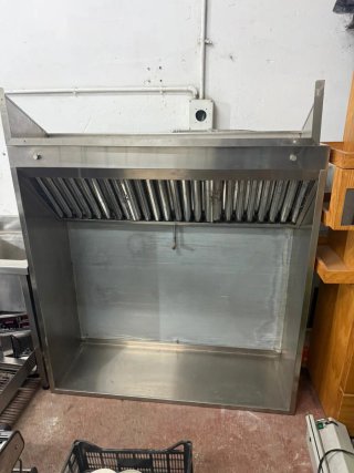 Campana extractora industrial acero inoxidable