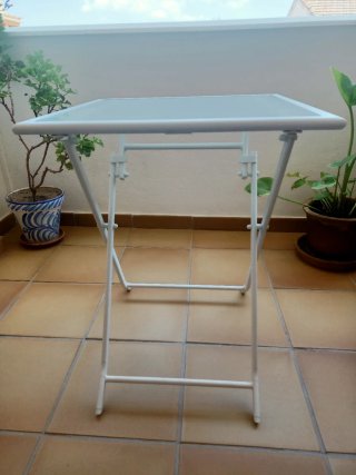 Mesa y 2 Sillas Plegables Exterior
