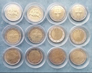 48 Monedas de 2 Euros