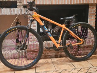 Bicicleta de Montaña Naranja
