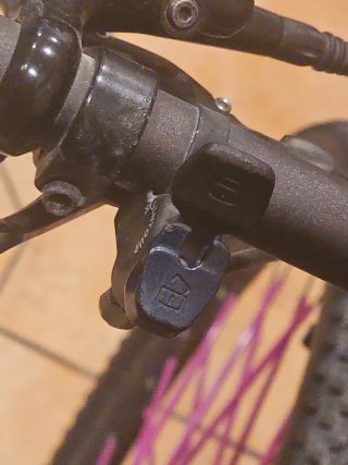 Bicicleta de Montaña Naranja