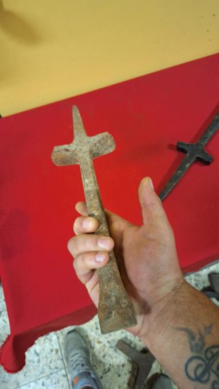 Bigornias antiguas para afilar