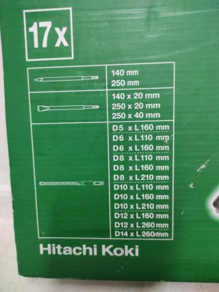 Accesorios martillo SDS plus HITACHI