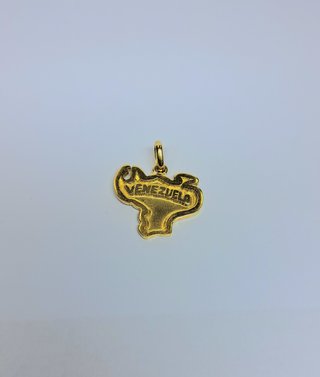 Colgante Venezuela 18K