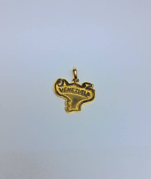 Colgante Venezuela 18K