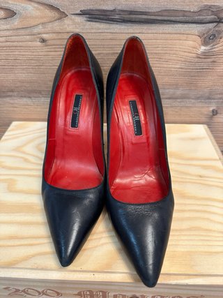 Zapatos tacón Carolina Herrera T 38 Negros