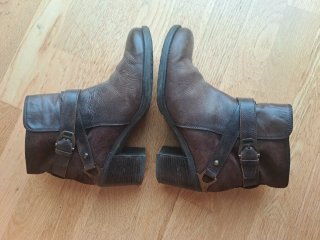 Botines Hispanitas Marrones Talla 39