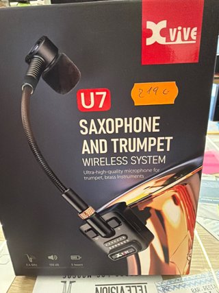 Sistema Inalámbrico Xvive U7 Saxo/Trompeta
