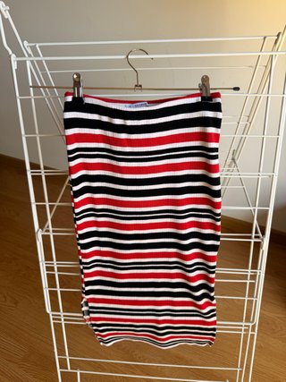 Falda Pull&Bear rayas talla S