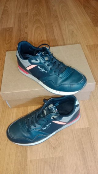 Zapatillas Pepe Jeans niño azul marino