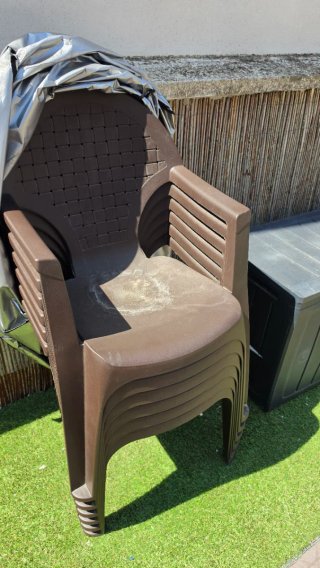 Conjunto Muebles Exterior  Plástico