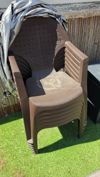 Conjunto Muebles Exterior  Plástico